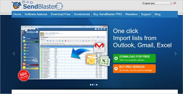 free email blaster software